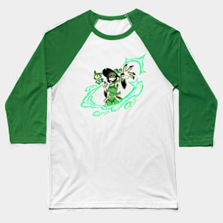 Mimi (Green) Baseball T-Shirt